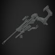 AnaRifleClassic2Base.jpg Overwatch Ana Biotic Rifle for Cosplay