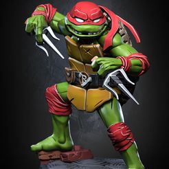 Raph01.jpg Файл STL RAPH TMNT・Модель для загрузки и печати в формате 3D