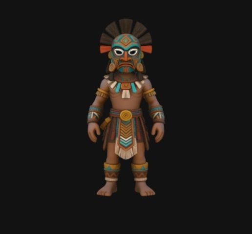 tribal warrior mask3