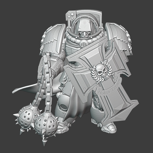 Gloomy Knigts 3D model