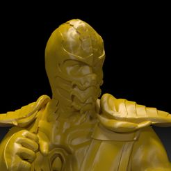 7.jpg Free file Scorpion Mortal Kombat 3D Printing・3D printing template to download, paltony22
