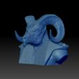 Shop3.jpg Three Gods II Mahes-Herischef + Wolf-Hound-Bust -STL 3D print file