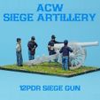 12pdr-siege-instagram.jpg 28MM ACW 12PDR SIEGE & GARRISON GUN