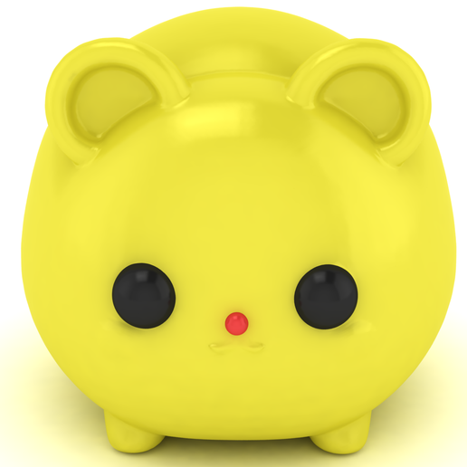 3D High-Gloss Kawaii Minimalist Collectible