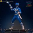 Blue01.jpg 3D file Blue Ranger - Mighty Morphin Power Rangers・3D print design to download