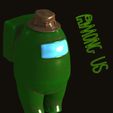 gorro pescador.jpg STL file AMONG US fisherman・3D printable design to download