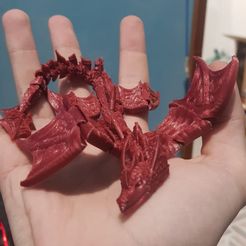 Flexi Sea Dragon, Dragon d'eau articulé, Print in Place