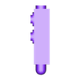 missle pod 2 missle type stackable 3x3mm magnet single hole.stl STACKABLE DUAL MISSILE LAUNCHER 3x3mm single MAGNET