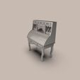 6.83.jpg Vintage Roll Top Desk - Victorian Antique