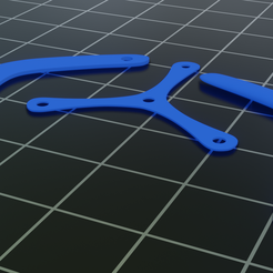 boombrang-11.png STL file 3 boomerang・3D printer design to download