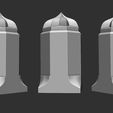 03.jpg Geometric Column 3D Model