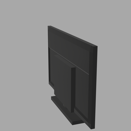 📺 Flat Screen TV・ STL File for 3D printing・Cults