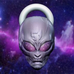 chaveiro 51.jpg alien keychain