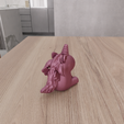 untitled3.png 3D Cute Unicorn Decor as Stl File & Unicorn Gift, Unicorn Birthday, Animal Decor, Unicorn Horn, Gift for Kids, 3D Printing, Animal Gift
