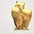 Owl (ii) A04.png Download free file Owl 02 • 3D print design, GeorgesNikkei