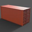 Container-1zu75.jpg 20ft Container Ship Model Model Cargo