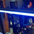 Blue.JPG LED light bar and diffuser