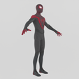 Renders0004.png Spiderman Miles Morales Spiderverse Textured Lowpoly