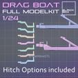 e5.jpg VINTAGE DRAG BOAT FULL MODELKIT 1-24TH