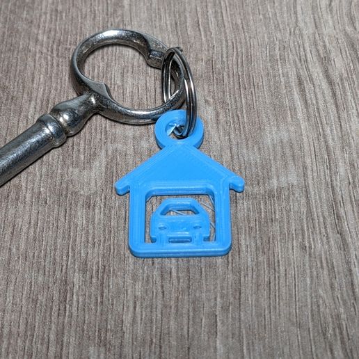 Key door for garage 3D model