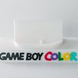 12032022-IMG_7290.jpg Archivo STL Soporte para Nintendo Game Boy Color・Objeto imprimible en 3D para descargar