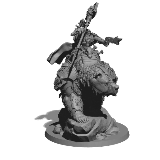 Runic Stormcaller - Mounted on Bear