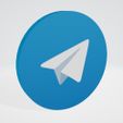 Telegram3DLogo3.jpg Social Media 3D Logos Asset Version 1.0.0