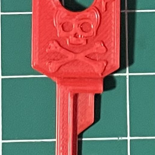 Padlock Killer Key 3D model