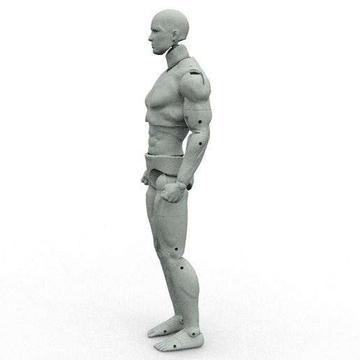 💪 Hero Action figure - 3d Print and customize・ STL File for ・Cults