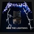 mt ae ame LSet Metallica Ride the Lightning 3D Album