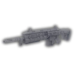 MAN-O-WAR-PIC-1.png Free STL file MAN-O-WAR ASSAULT RIFLE・3D printing design to download