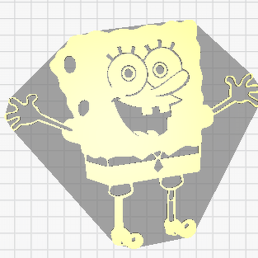 sponge bob 3D model