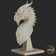 DragonMarch24c.png Elder Dragon bust