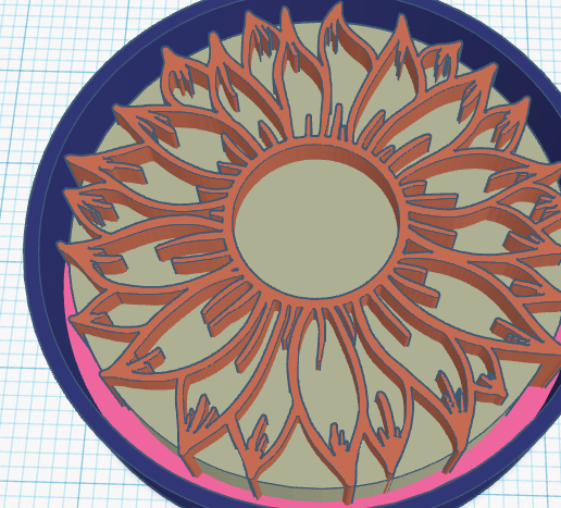 🌻 Sunflower・ STL File for ・Cults
