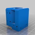 Prusa_Bracket.png Bracket for Chineese HotEnd with autolevel and fan