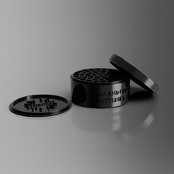 Render-2.png STL-Datei Batterieaufbewahrung - Batteriehalter - AA, AAA, CR2032 kostenlos・3D-druckbares Modell zum herunterladen
