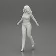 3DG1-0007.jpg Fichier 3D 2 Femme d'affaires en chemise et pantalon tirant une valise marchant dans un terminal d'aéroport・Objet imprimable en 3D à télécharger