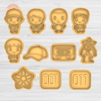 1.642.png SET STRANGER THINGS Cutter + Stamp / Cookie Cutter