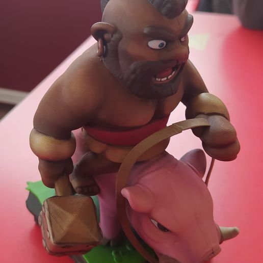 🐗 Hog Rider Hollow (Piggy Bank)・ STL File for 3D printing・Cults