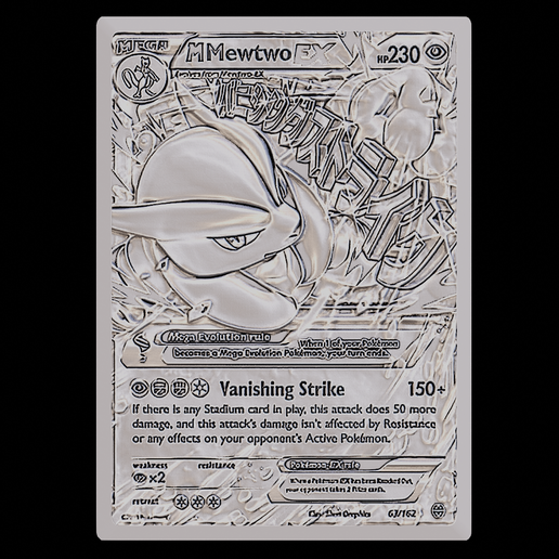 mega mewtwo pokemon card Mega Mewtwo X Box main image 0