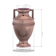 amphore-vase315 v9-d21.png vase amphora greek cup vessel v315 modern style for 3d print and cnc