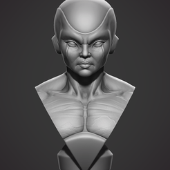 Frieza_Bust_Preview.png Fichier STL Frieza - Buste hommage・Plan pour impression 3D à télécharger