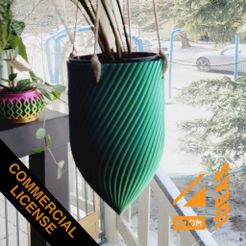 bullet-planter-–-3.jpg Bullet Planter Pot 3 - hanging planter + stands  - Commercial License