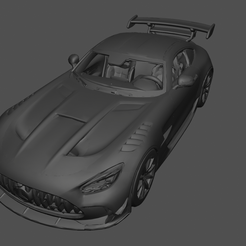 ygy.png Fichier STL MERCEDES AMG GT R・Objet imprimable en 3D à télécharger