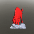 19.png The Majestic Bull with a Fiery Gaze - Rapid Print 2.5D