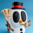 Blob-Lab-Snowman4m.jpg Snowblobs - Mini Modular Articulated Snowman Kunstspielzeug