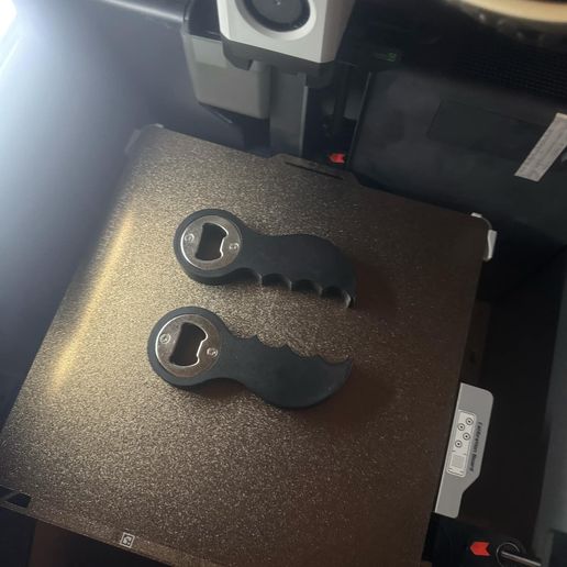 bottle and can opener 3D model