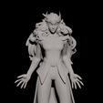 blender_XqAOOurKTa.png Scarlet Witch, Figurine habillée, Wanda Maximoff de Marvel Rivals pour impression 3d