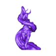 Werewolf Female Druid Stl v2.stl Werewolf Female Druid 3D print model