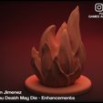 5.jpg Cthulhu Death May Die board game enhancements 3D Print Fire